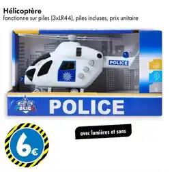 TEDi Hélicoptère aanbieding