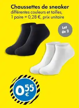 TEDi Chaussettes de sneaker aanbieding