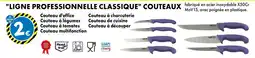 TEDi Ligne professionnelle classique couteaux aanbieding