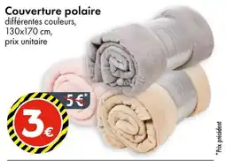 TEDi Couverture polaire aanbieding