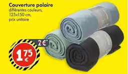 TEDi Couverture polaire aanbieding