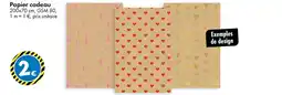 TEDi Papier cadeau aanbieding