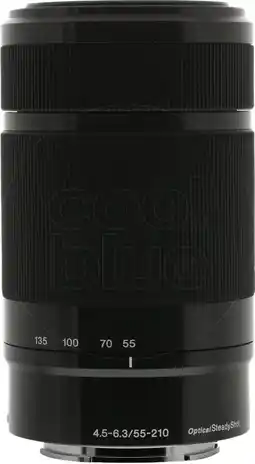 Coolblue Sony E 55-210mm f/4.5-6.3 OSS Noir aanbieding