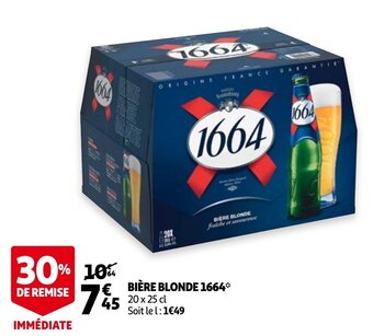 Biere Blonde 1664