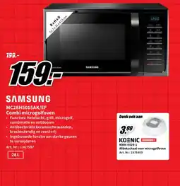 MediaMarkt Samsung combi microgolfoven aanbieding