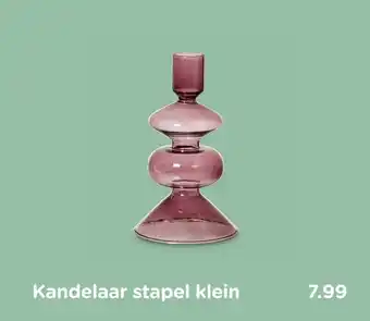 Kandelaar stapel klein