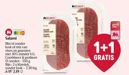 Delhaize Salami aanbieding