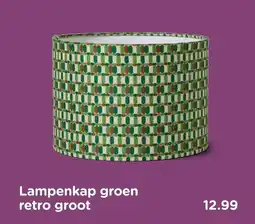 Xenos Lampenkap groen aanbieding