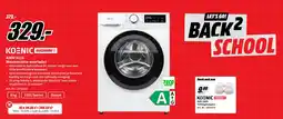 MediaMarkt Koenic huismerk wasmachine voorlader aanbieding