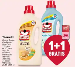 Delhaize Wasmiddel Omino Bianco aanbieding