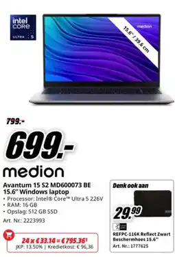 MediaMarkt medion Avantum 15 S2 aanbieding
