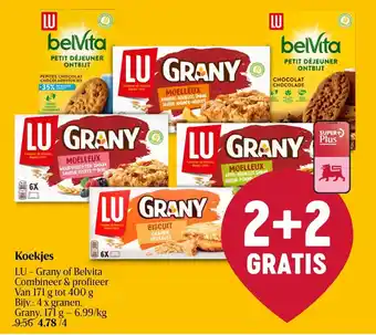 Koekjes lu - granys of belvita