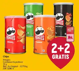 Delhaize Chips pringles aanbieding
