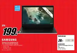 MediaMarkt samsung galaxy chromebook go 14" chromebook laptop aanbieding