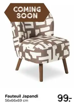 Xenos Fauteuil Japandi aanbieding
