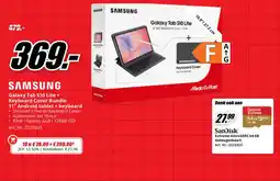 MediaMarkt samsung galaxy tab s10 lite + keyboard cover bundle aanbieding