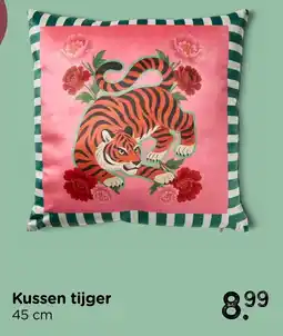 Xenos Kussen tijger aanbieding