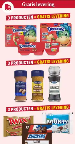 Delhaize Gratis levering aanbieding