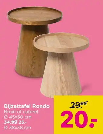 Bijzettafel Rondo