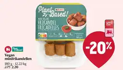 Delhaize Vegan minifrikandellen aanbieding