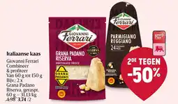 Delhaize Italiaanse kaas aanbieding