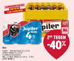 Delhaize Bier jupiler aanbieding