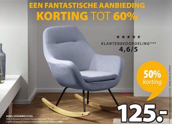 Jysk Nebel Schommelstoel aanbieding
