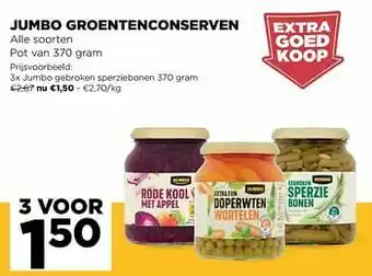 Jumbo Jumbo gebroken sperziebonen aanbieding