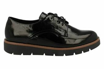 Berca Shoes Claudia Ghizzani Veterschoen Dames Trend Veterschoen - Zwart aanbieding