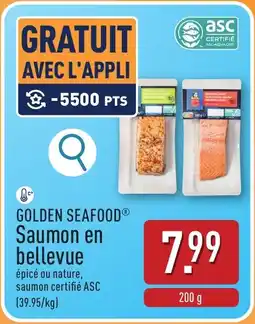 ALDI Golden Seafood Saumon en bellevue aanbieding