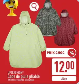 ALDI Up2Fashion Cape de Pluie Pliable aanbieding
