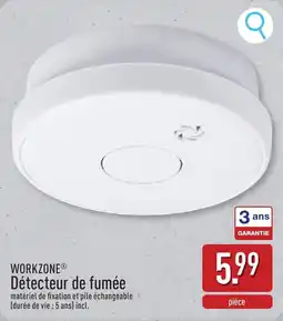 ALDI Workzone Détecteur de Fumée aanbieding