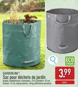 ALDI Gardenline Sac pour déchets de jardin aanbieding