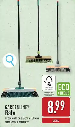 ALDI Gardenline Balai aanbieding