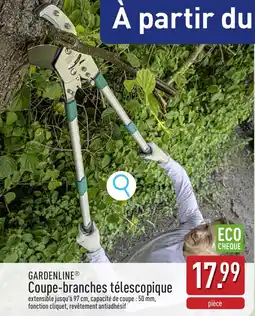 ALDI Gardenline Coupe-branches télescopique aanbieding