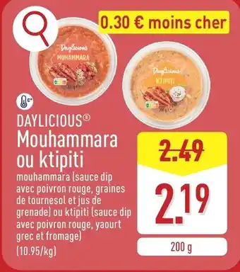 Daylicious Mouhammara ou ktipiti