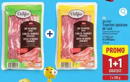 ALDI Délifin Tranches épaisses de lard aanbieding