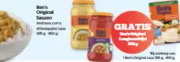 Spar Ben's Original Sauzen aanbieding
