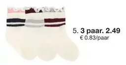 Zeeman sokken aanbieding