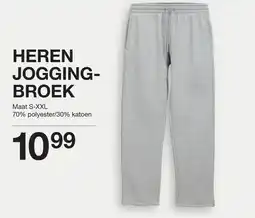 Zeeman Heren joggingbroek aanbieding
