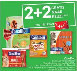 Intermarché Canaillou Snacks voor honden of katten aanbieding