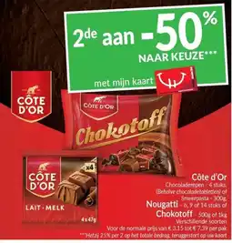Intermarché Côte d'Or Chokotoff aanbieding