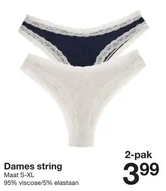 Dames string