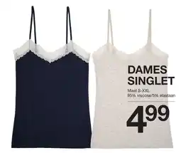 Zeeman Dames singlet aanbieding
