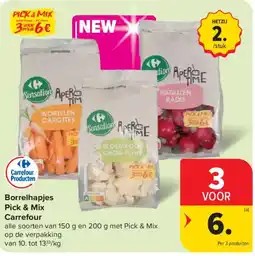 Carrefour Market Borrelhapjes Pick & Mix Carrefour aanbieding