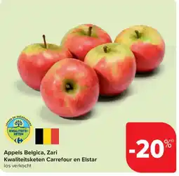 Carrefour Market Appels Belgica, Zari aanbieding