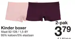 Zeeman Kinder boxer aanbieding