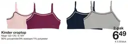 Zeeman Kinder croptop aanbieding