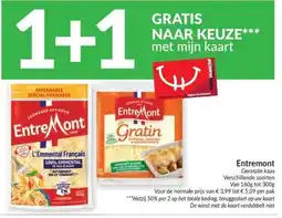 Intermarché Entremont Geraspte kaas aanbieding