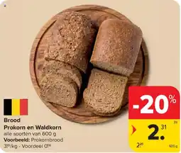 Carrefour Market Brood aanbieding